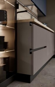 Recessed Kitchen Cabinet Handles