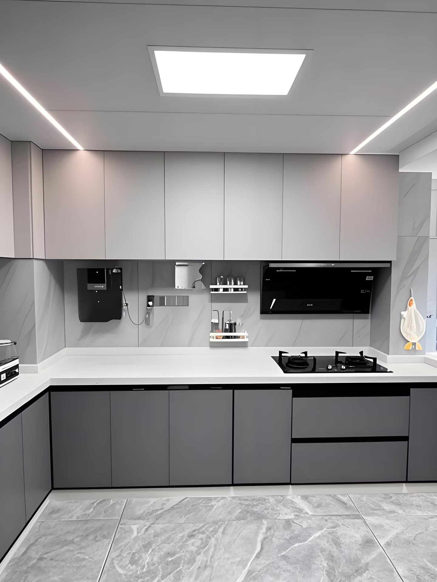 Luxury Grey Kitchen Cabinets