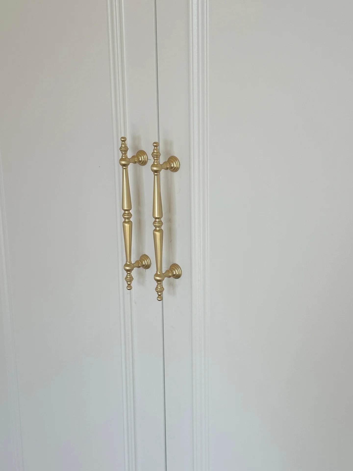 Gunmetal modern kitchen cabinet handles