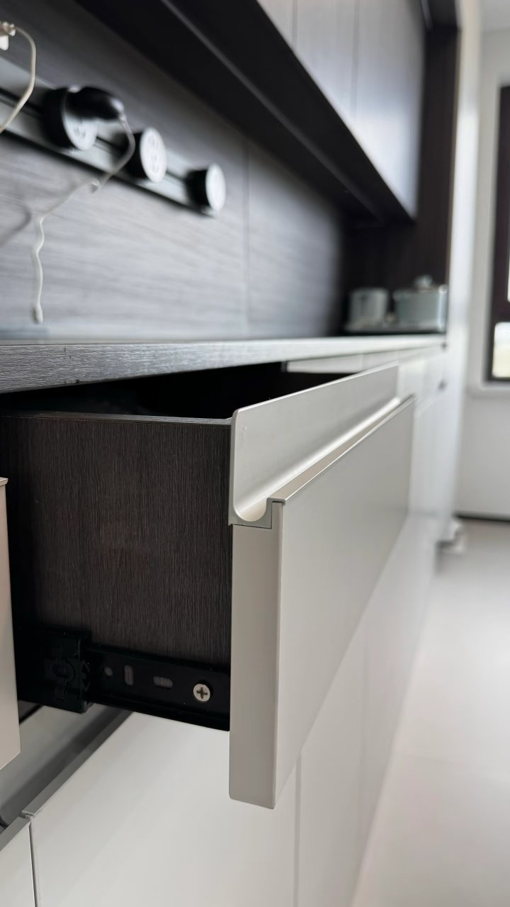 Matte White Kitchen Cabinet Handles