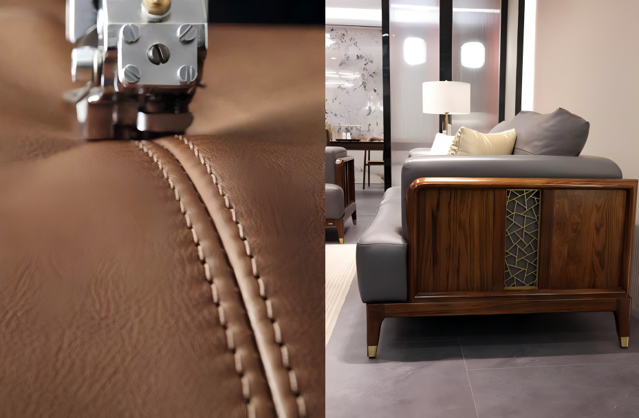 Sewing and solid wood