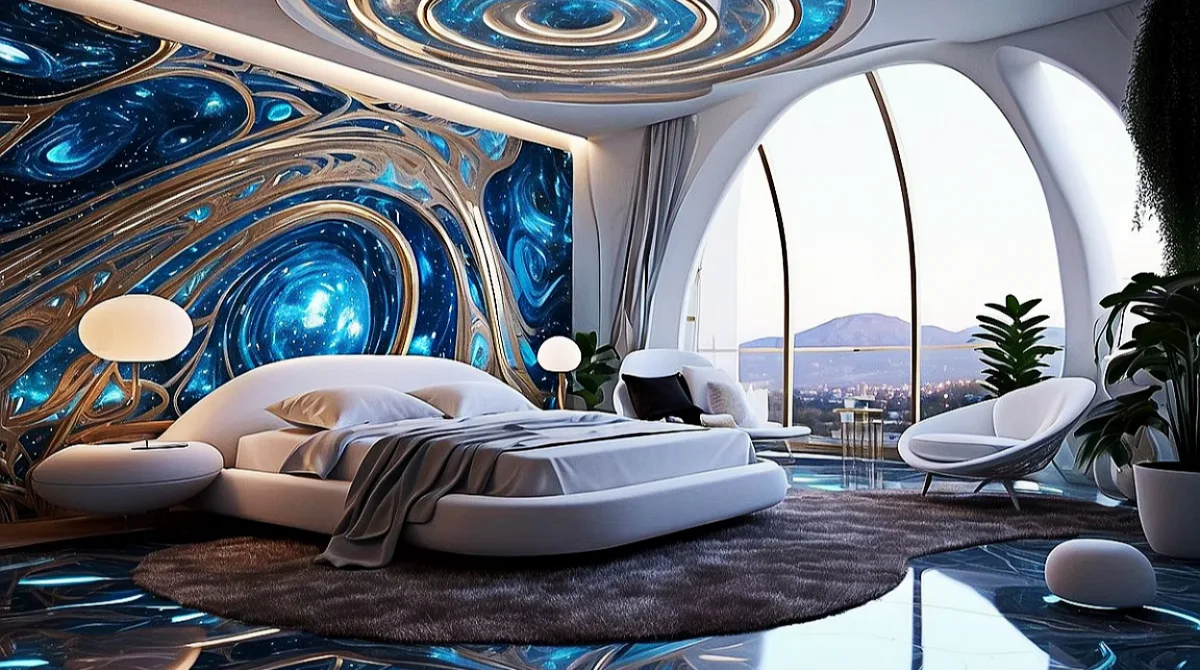CenSo Home Cosmic Escape with Galactic Interiors hotel bedroom furniture