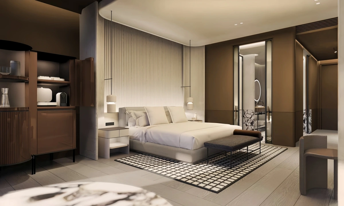 CenSo Home Modern Minimalist Sophistication hotel bedroom furniture