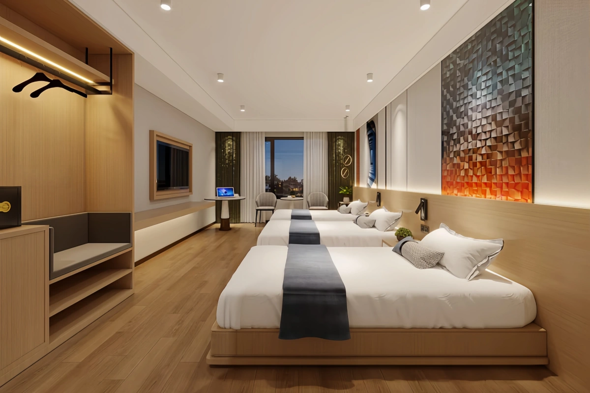 CenSo Home Urban Glow Twin Room hotel bedroom furniture