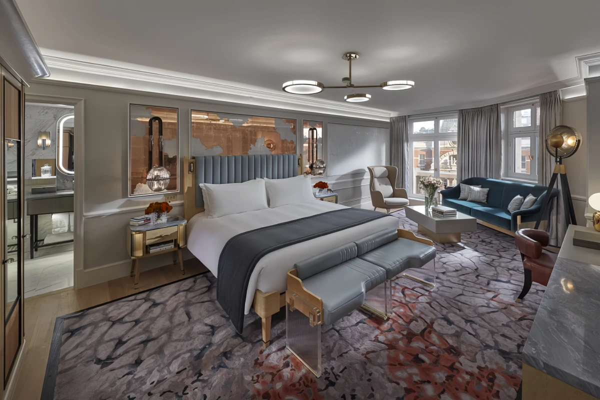 CenSo home Contemporary Glamour with Artistic Flair hotel bedroom furniture