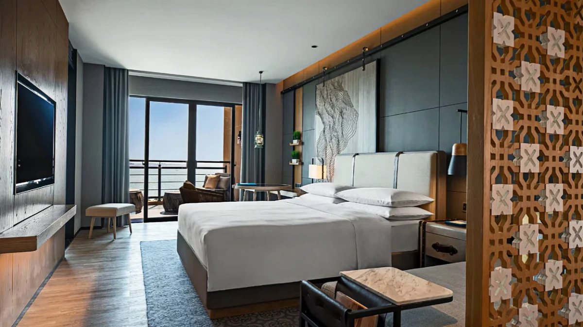 Resort-Style Retreat with Local Touch Hotel Room Design