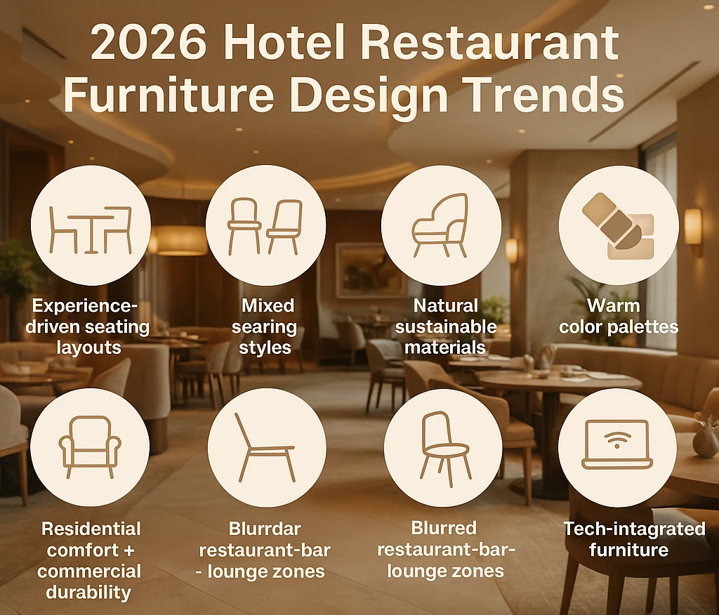 2026 Hotel Restaurant Furniture Design Trends