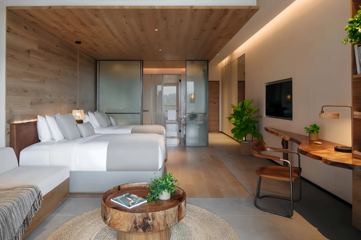 CenSo Home Natural Hotel Bedroom Style