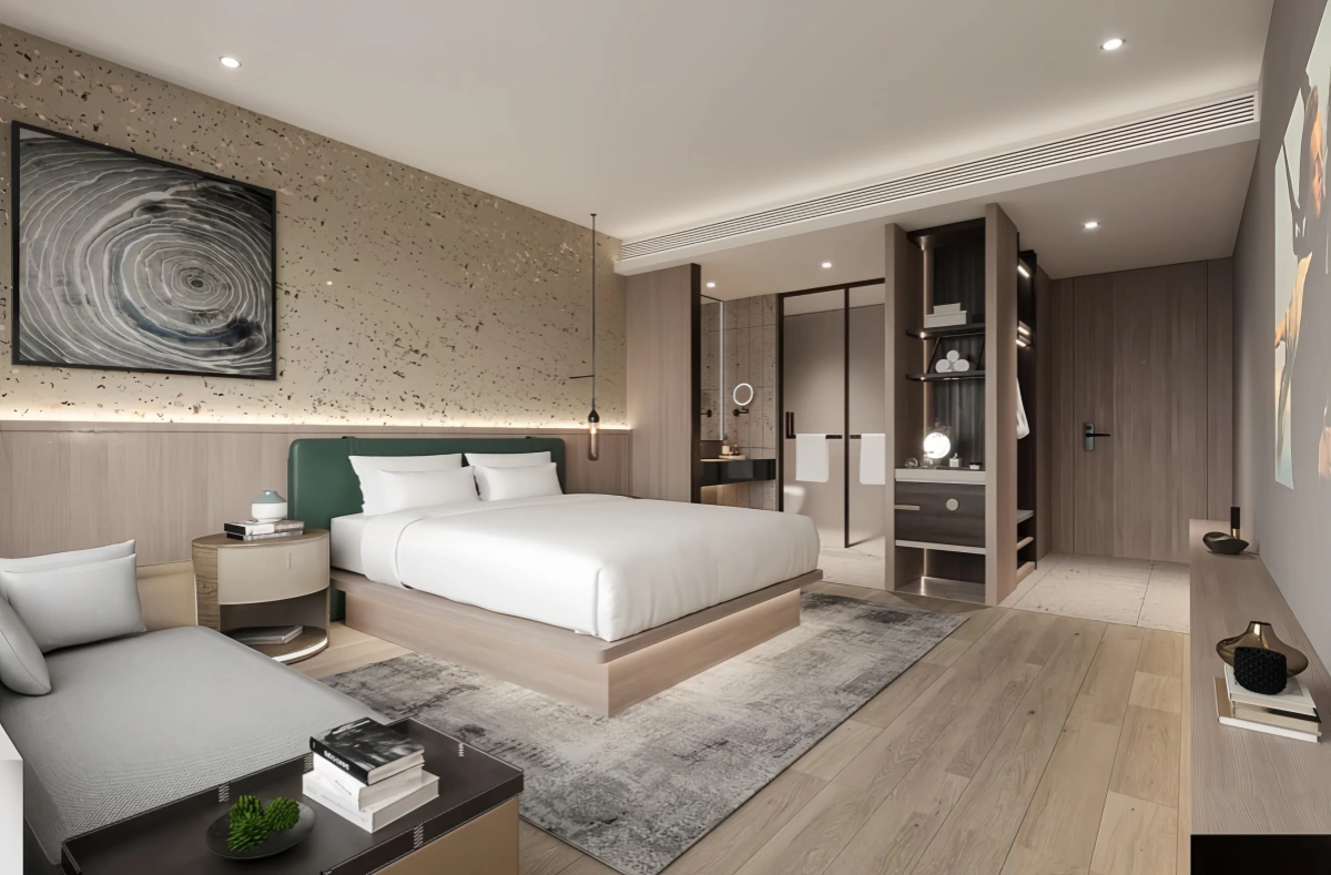 CenSo Home Optimizing space hotel bedroom