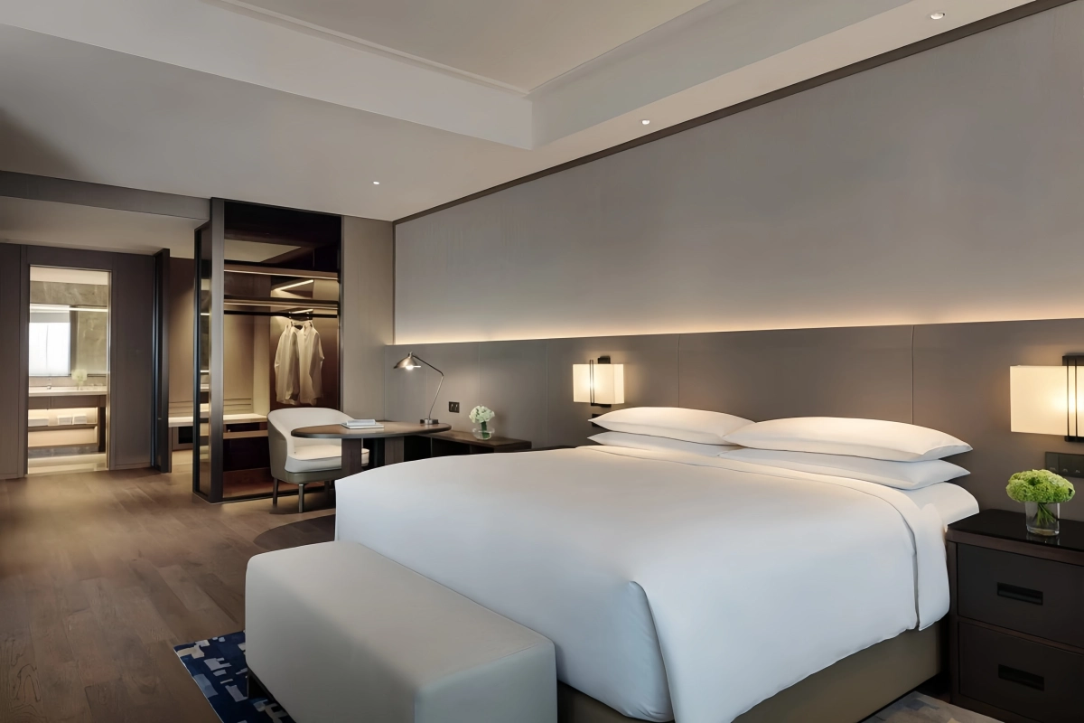 Enhancing Comfort and Functionality hotel bedroom
