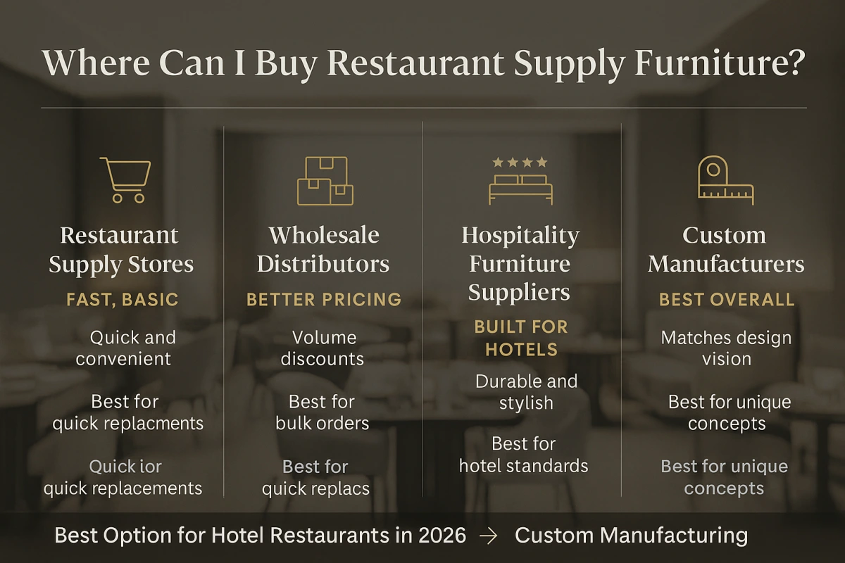 Where can I buy restaurant supply furniture