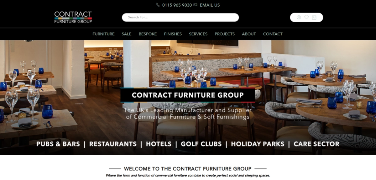 CONTRACT FURNITURE WEBSITE