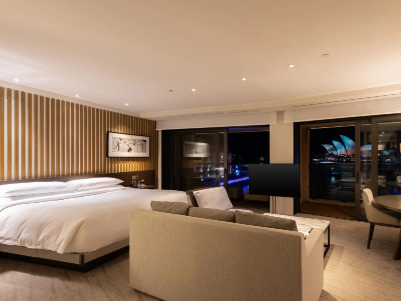 CenSo Home Hotel bedroom solution for Park Hyatt Hotel Sydney