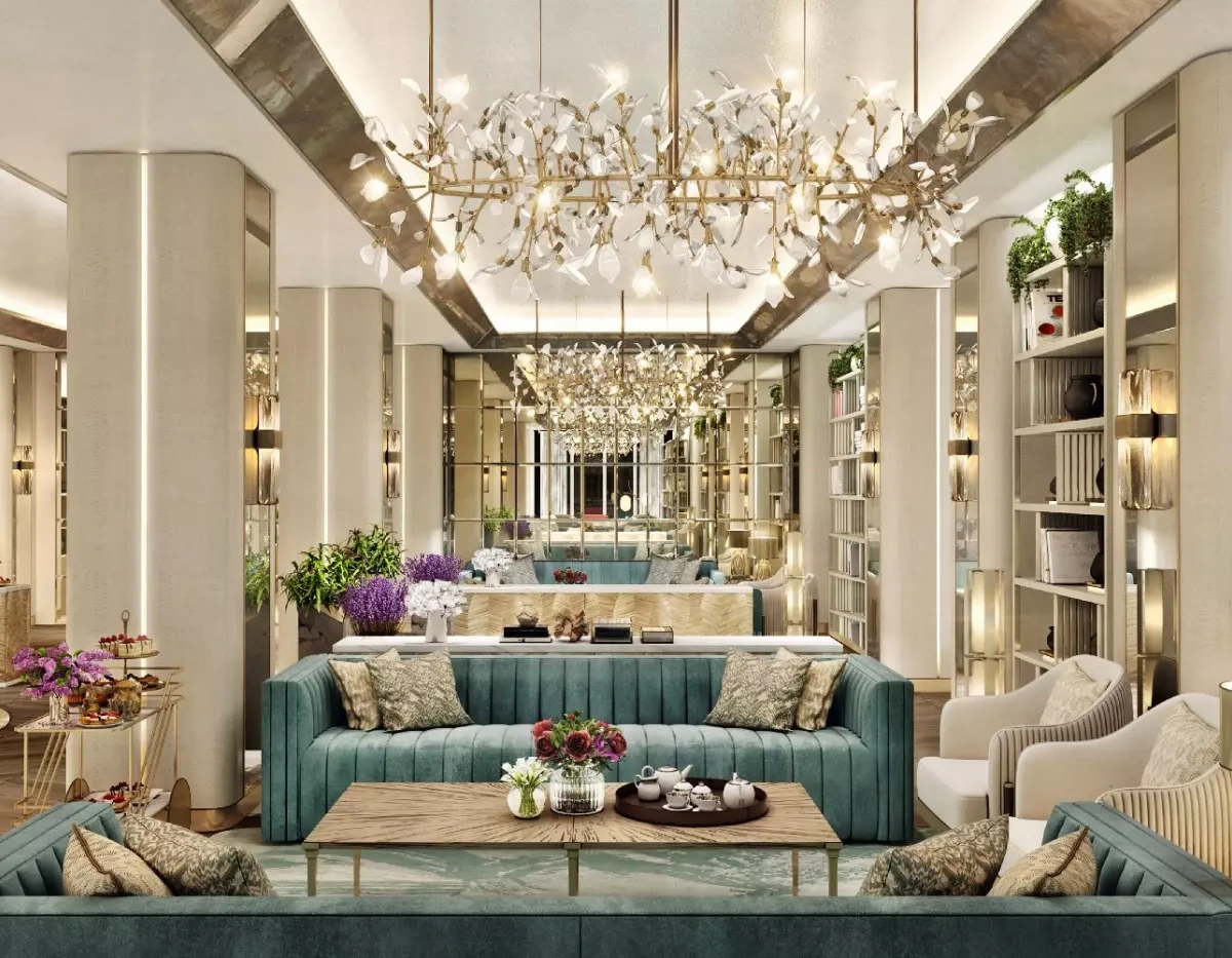 CenSo Home The St. Regis Kuwait Hotel Project Lobby Sofa