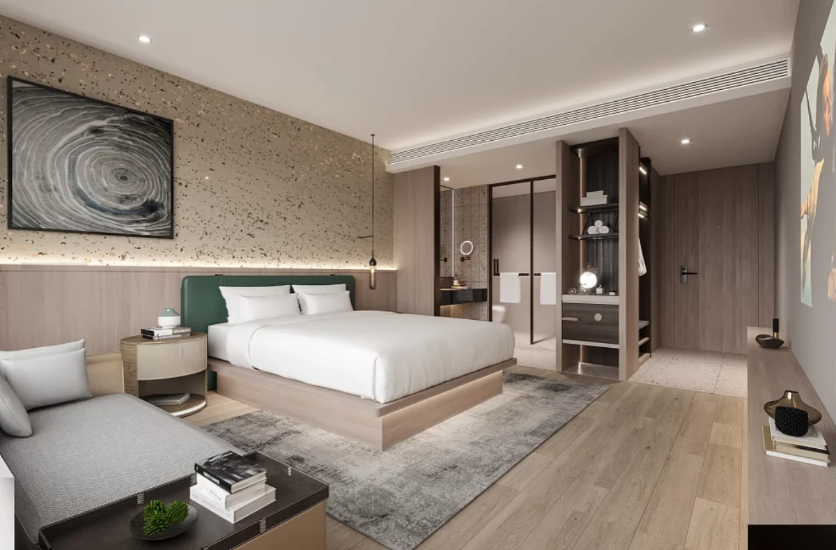 CenSo Home hotel bed frame style