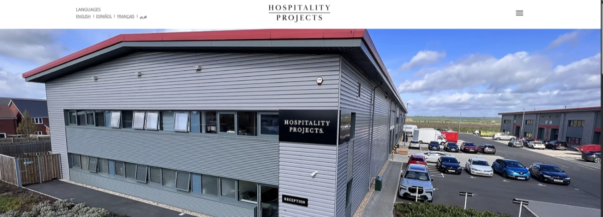 HOSPITALITY PROJECTS WEBSITE