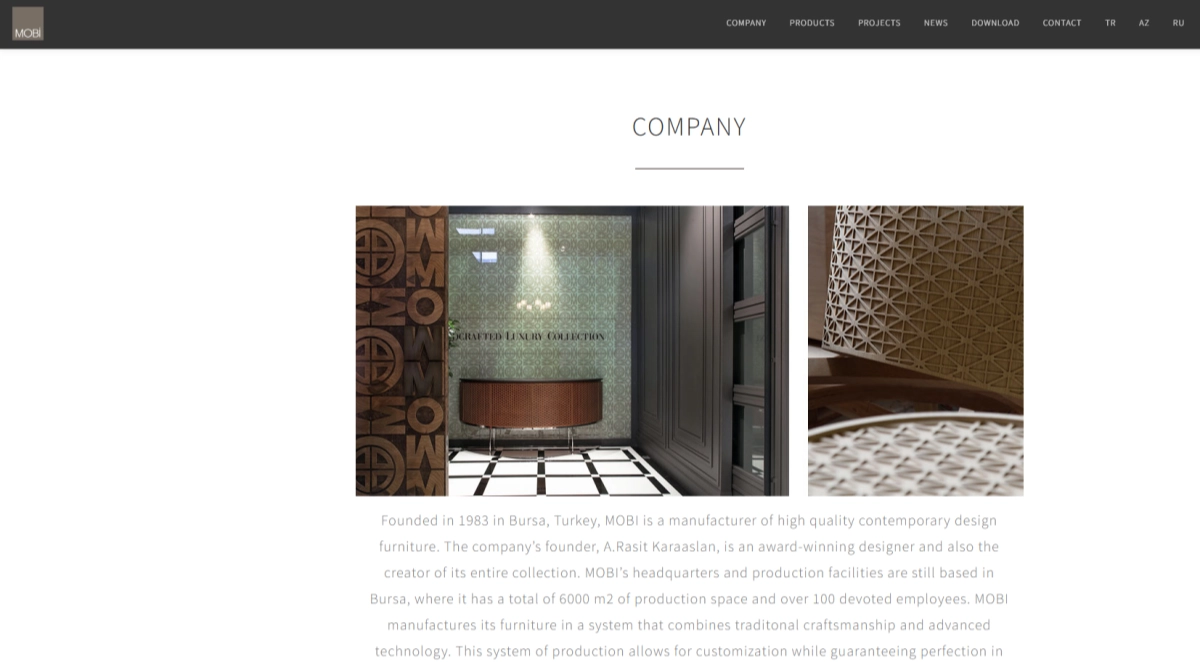 MOBI Furniture Turkey