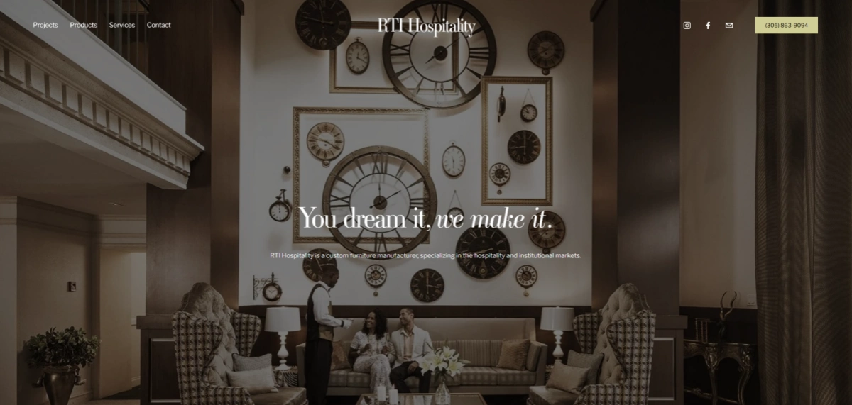 RTI HOSPITAALITY MANUFACTURER