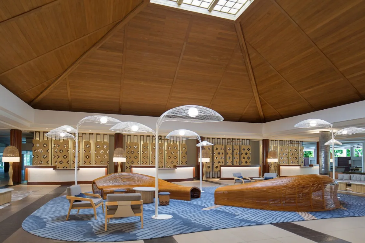 Sheraton Fiji Golf & Beach Resort lobby furniture