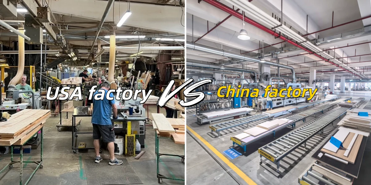 USA vs China hotel furniture comparison