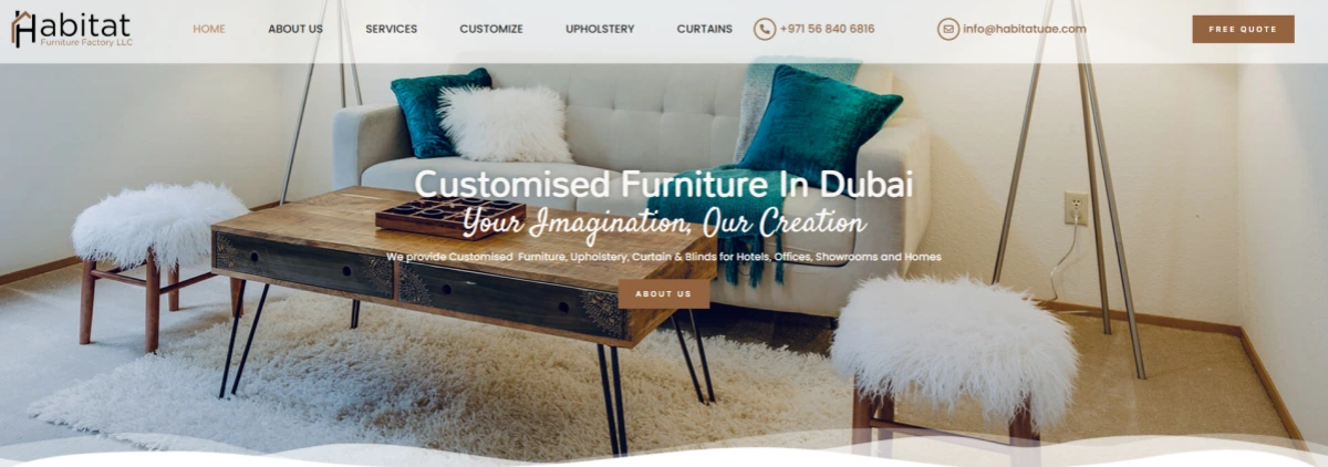 Habitat UAE Hotel Furniture Supplier