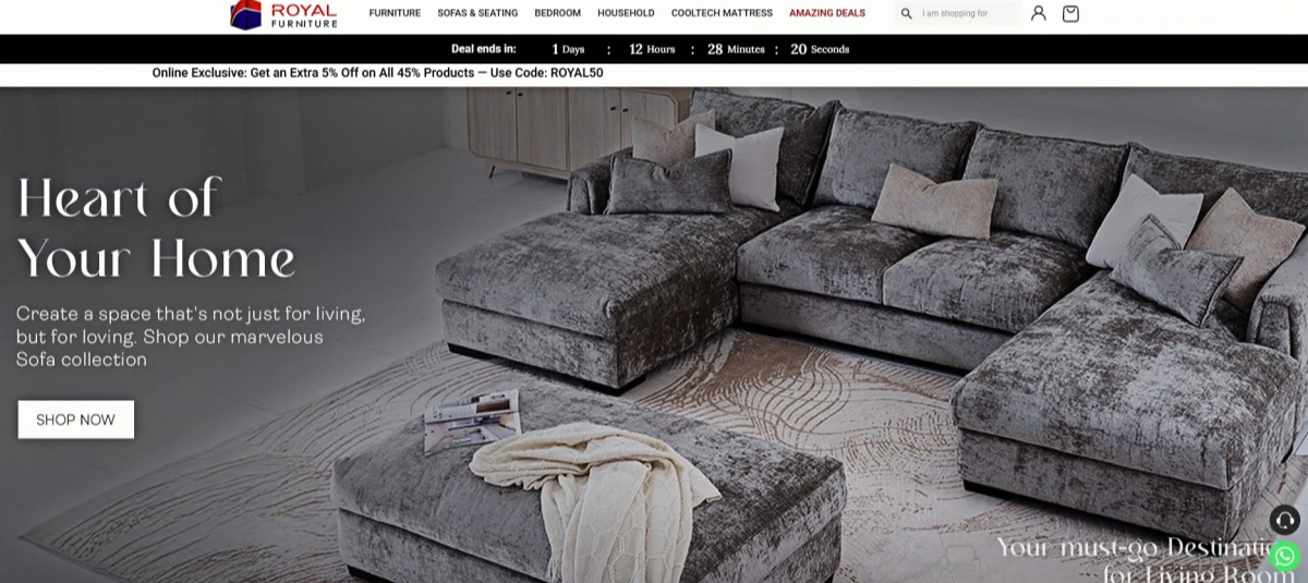 Royal Furniture UAE Hotel Furniture Supplier