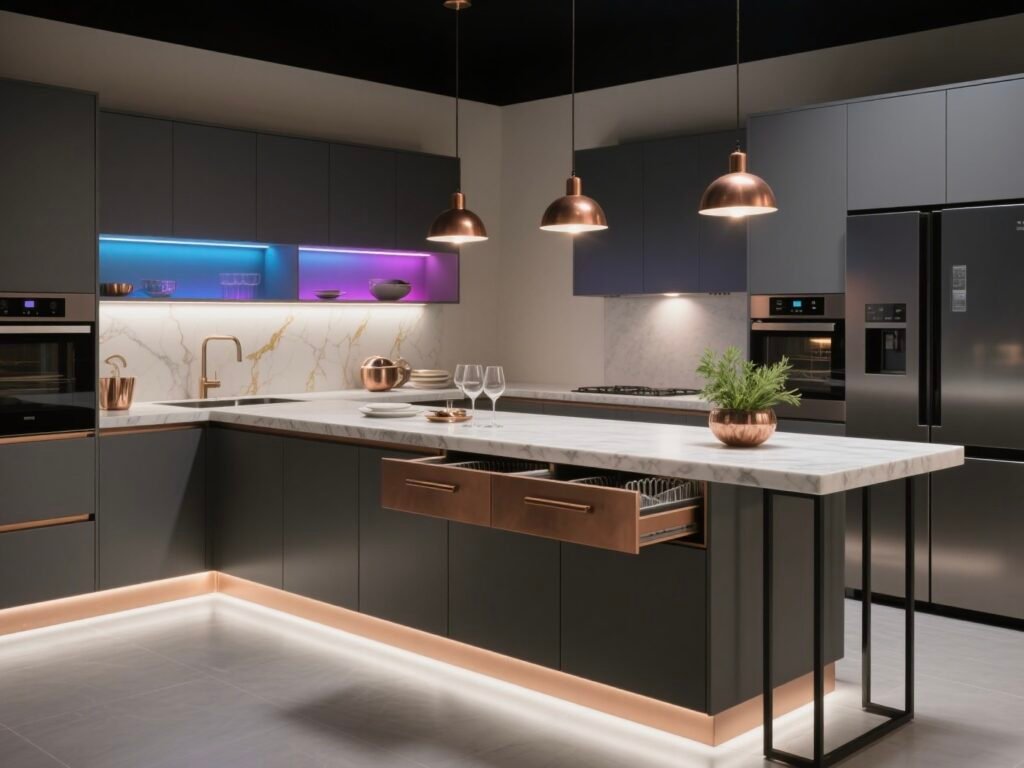 modern kitchen cabinets