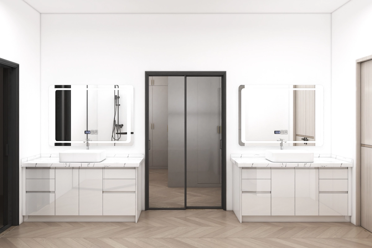 CenSo Home Custom Lacquer Bathroom Vanity