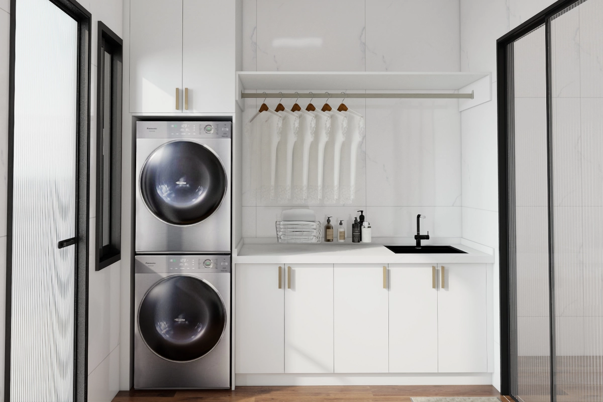 CenSo Home Custom Laundry Room Cabinet