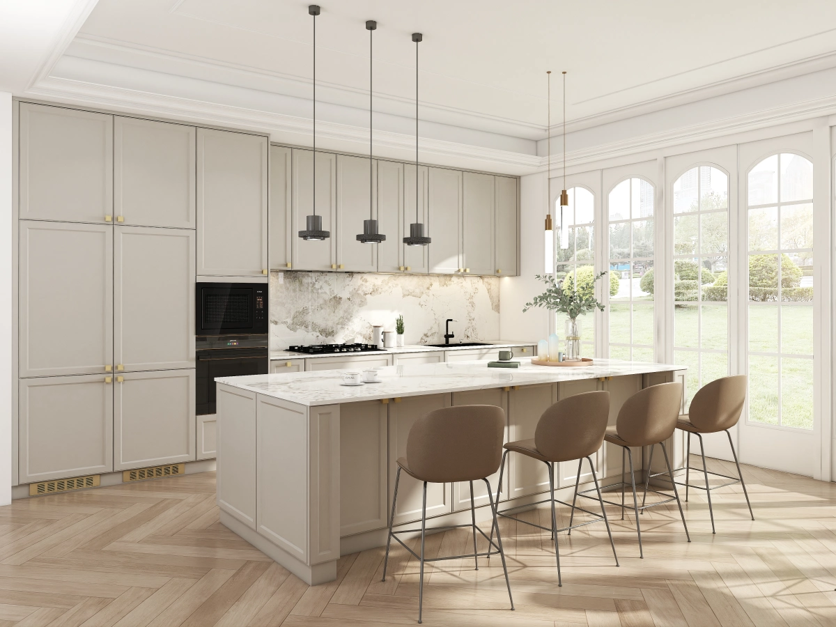 CenSo Home Custom MDF Kitchen Cabinet