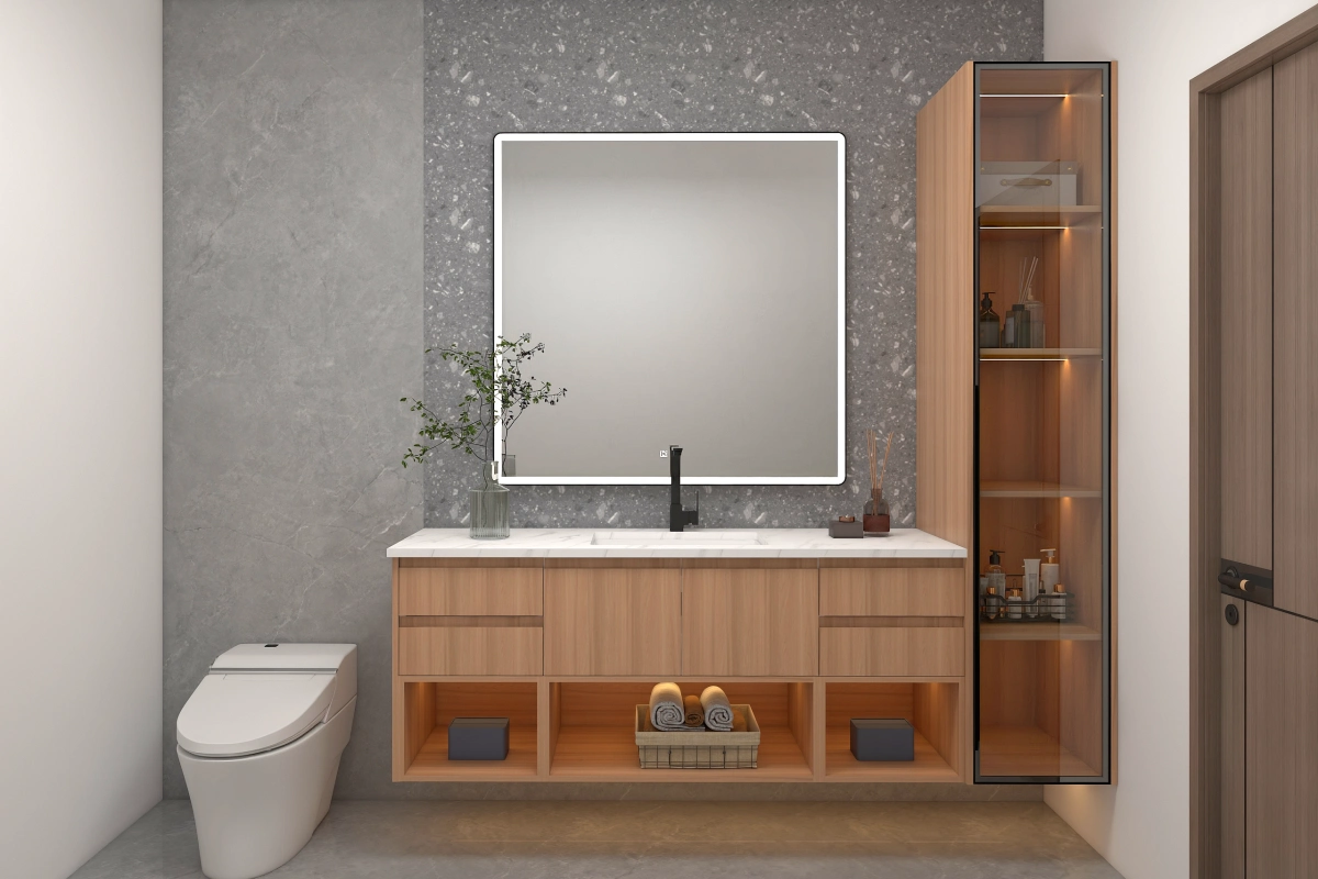CenSo Home Custom Melamine Bathroom Vanity