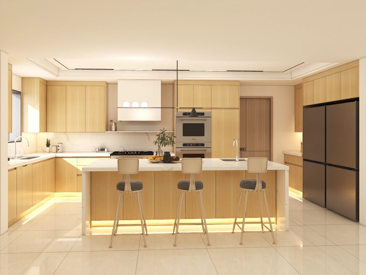 CenSo Home Custom Melamine Kitchen Cabinet