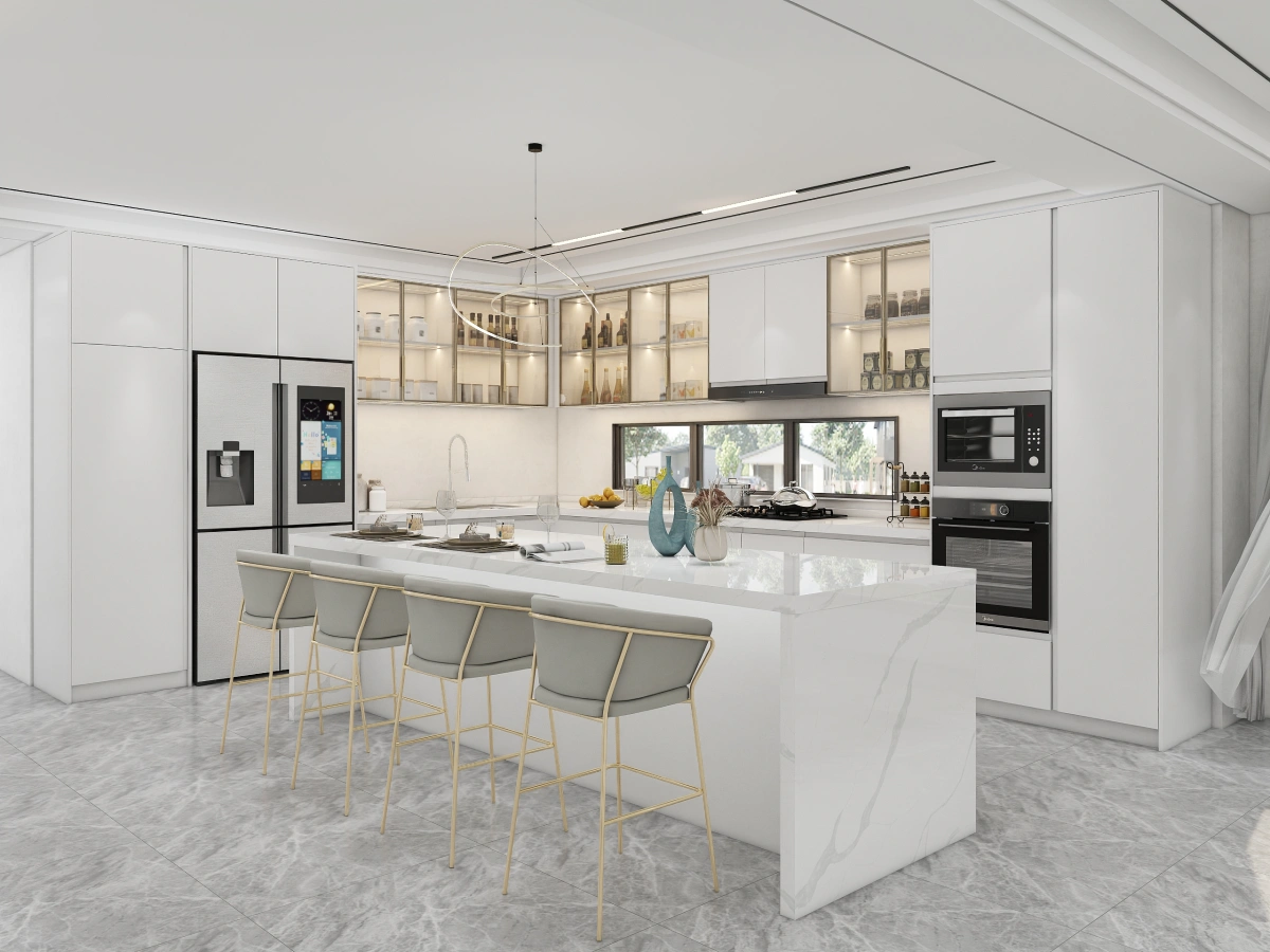 CenSo Home Custom Minimalist Kitchen Cabinet