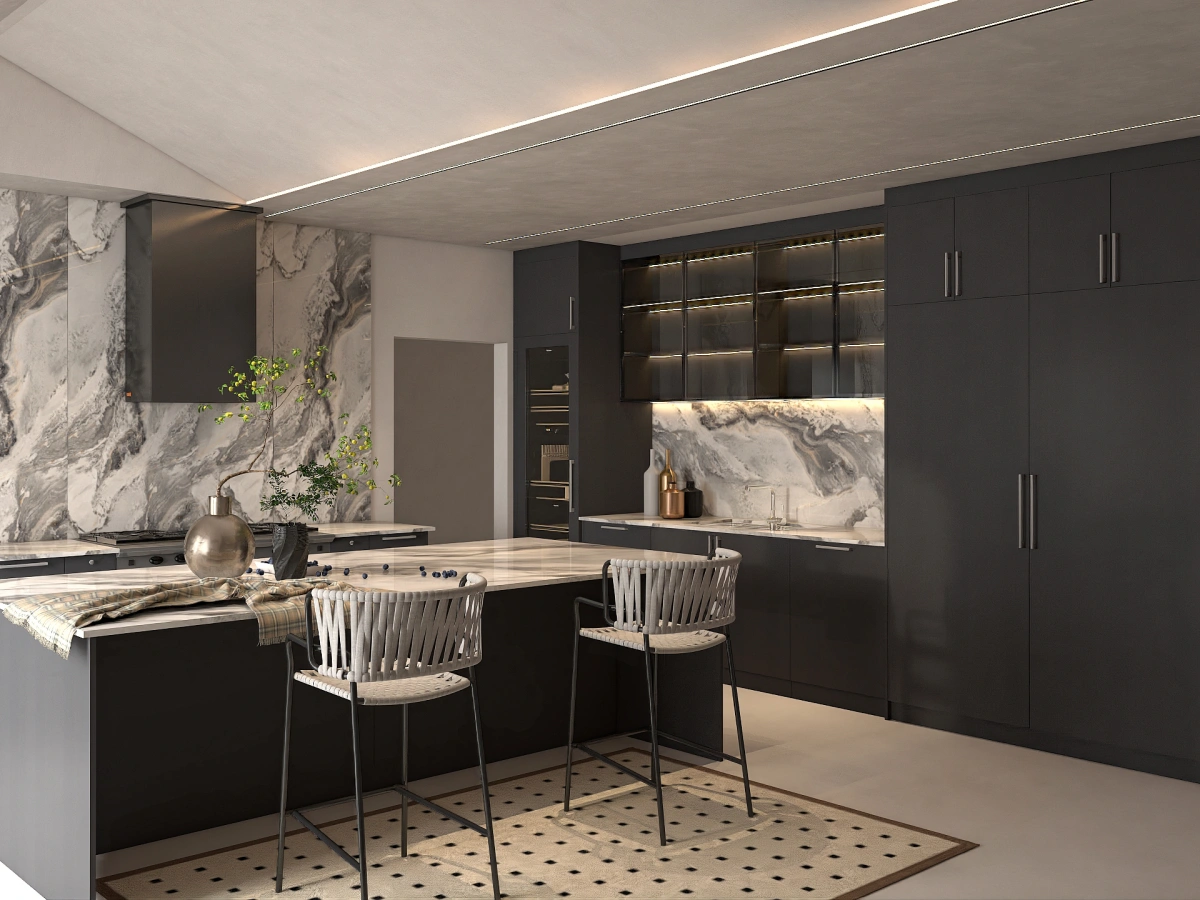 CenSo Home Custom Modern Kitchen Cabinet