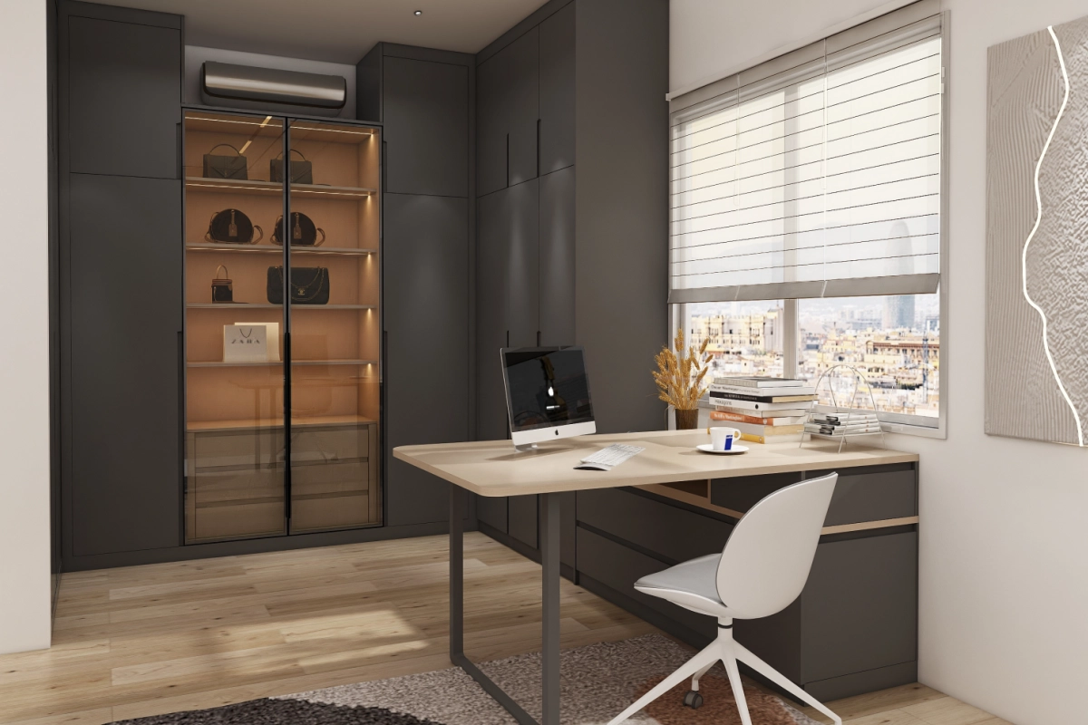 CenSo Home Custom Office Cabinet