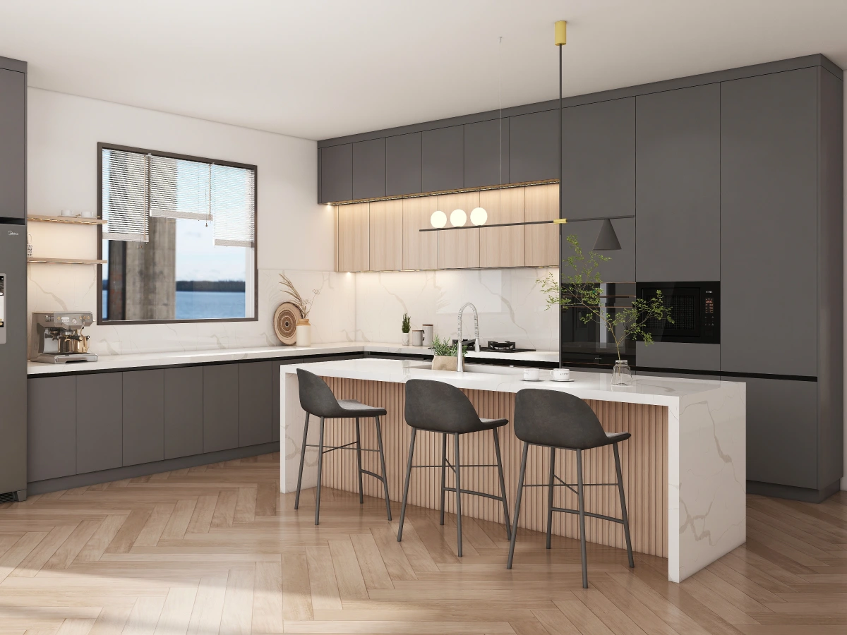 CenSo Home Custom PVC kitchen cabinet