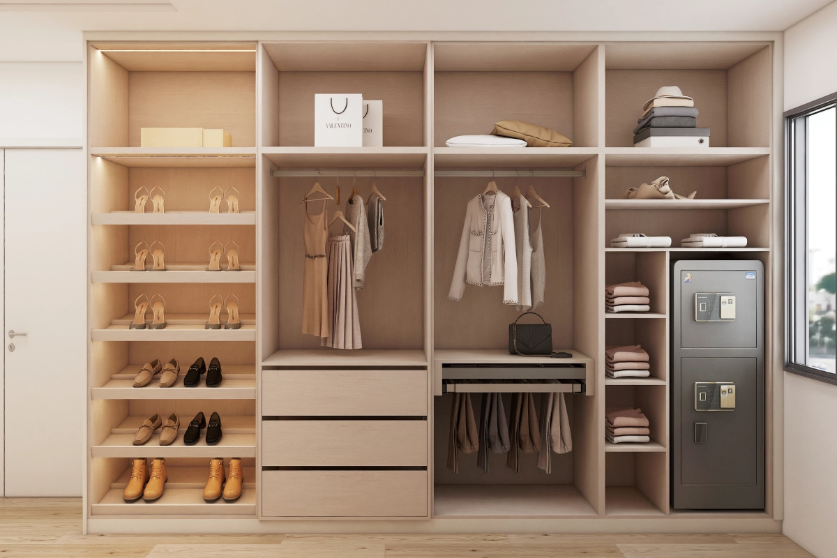 CenSo Home Custom Particle Board Wardrobe