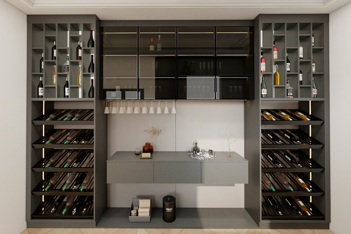 CenSo Home Wine Cabinet