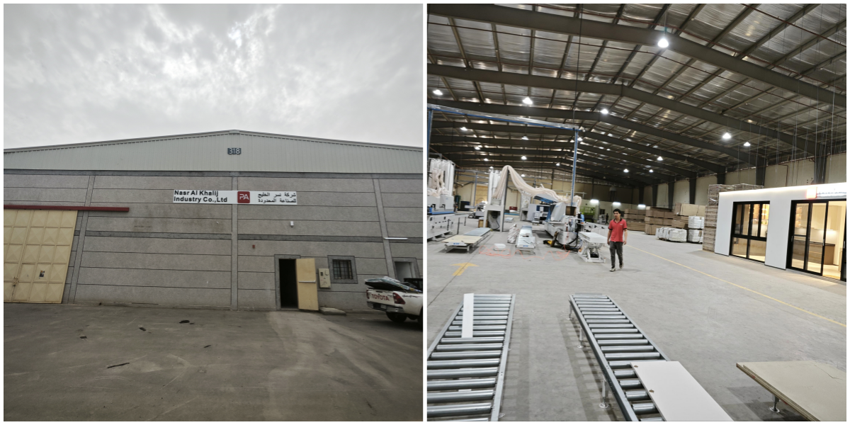 CenSo Home cabinet factory in Saudi Arabia