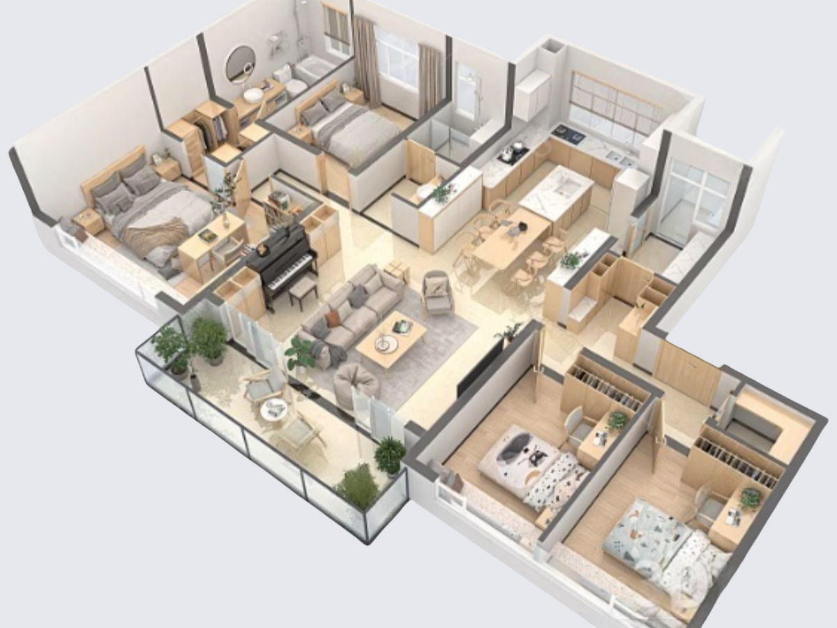 Whole house customization for villa hotel and apartment