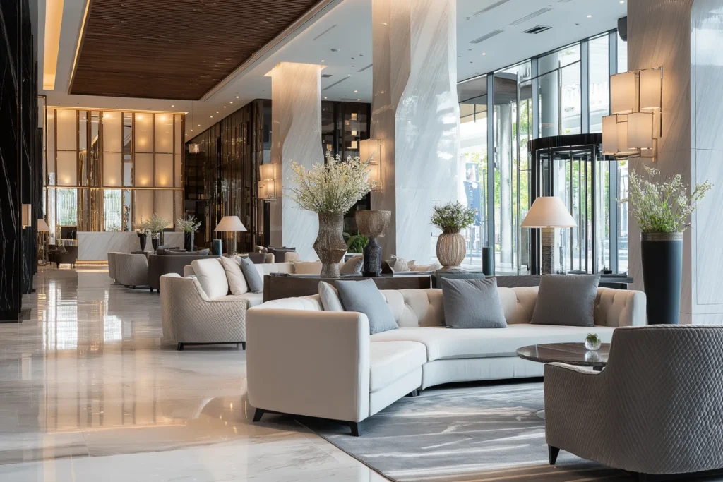 CenSO Home hotel lobby design with hotel lobby furniture
