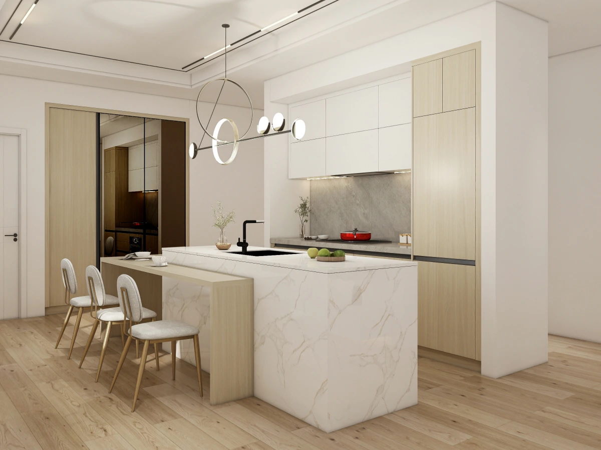 CenSo Home Classic Waterproof PVC Kitchen Cabinets