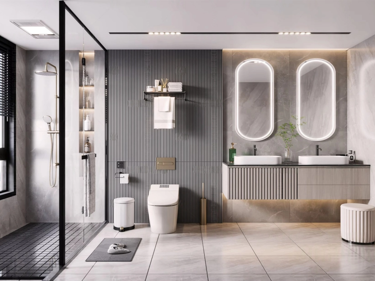 CenSo Home Custom Bathroom Wall Panel