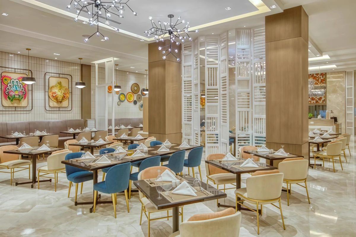 CenSo Home Metal Frame Restaurant Chairs with Upholstery