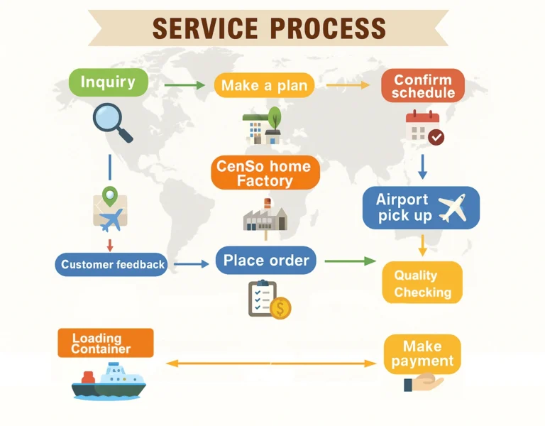 CenSo Home Service process