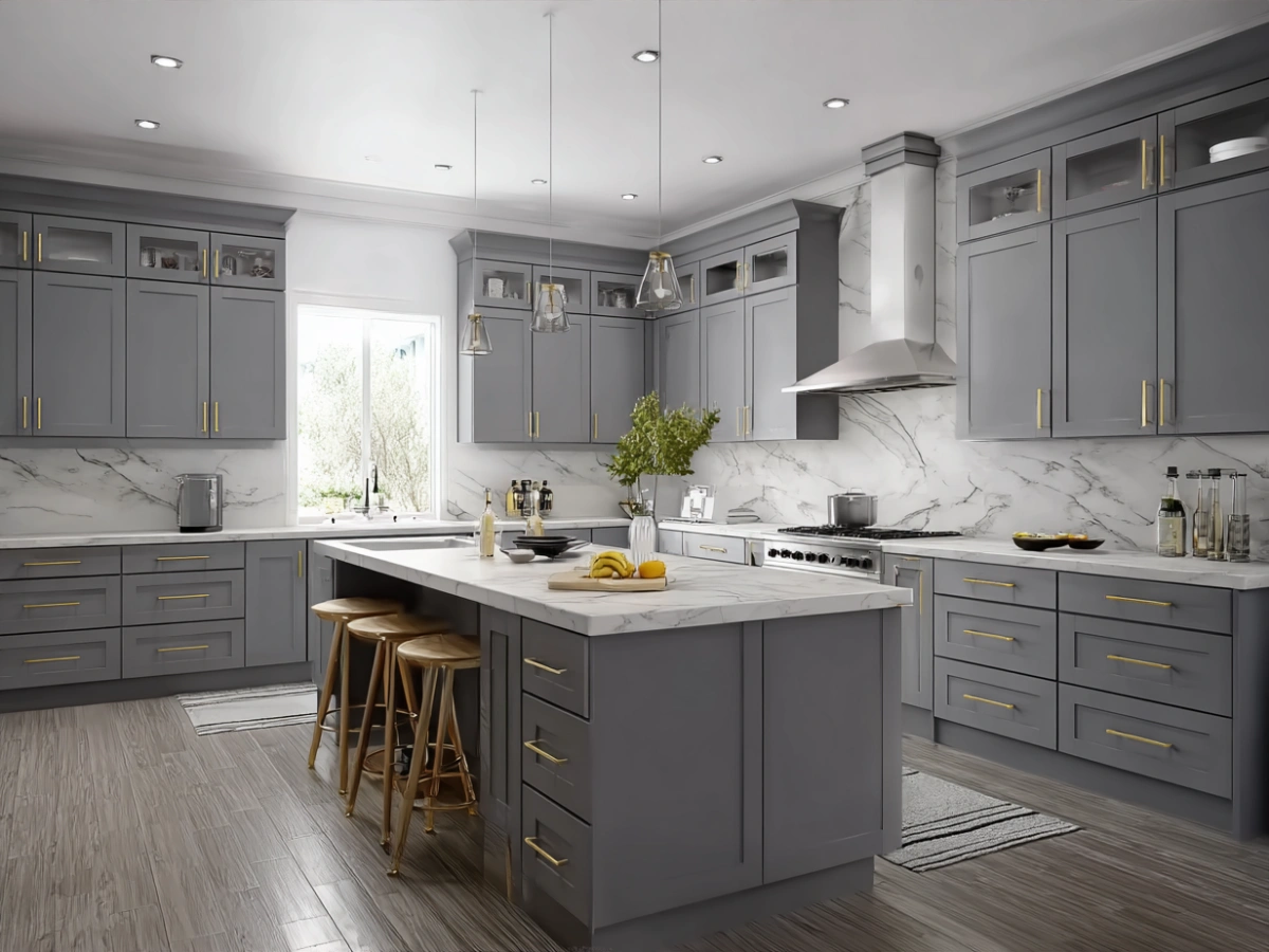 CenSo Home Shaker MDF Kitchen Cabinet