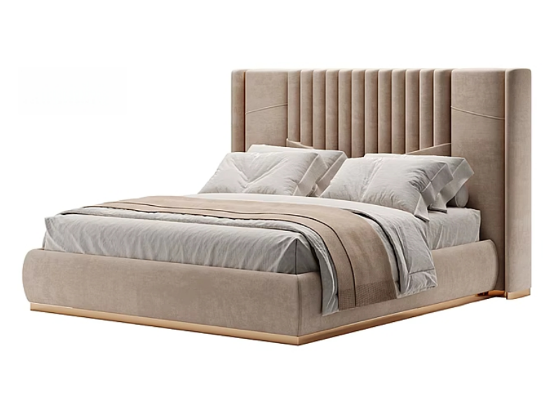 Factory direct upholstered hotel bed