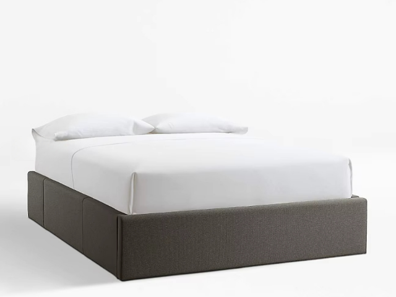 hotel upholstered wood bed frame