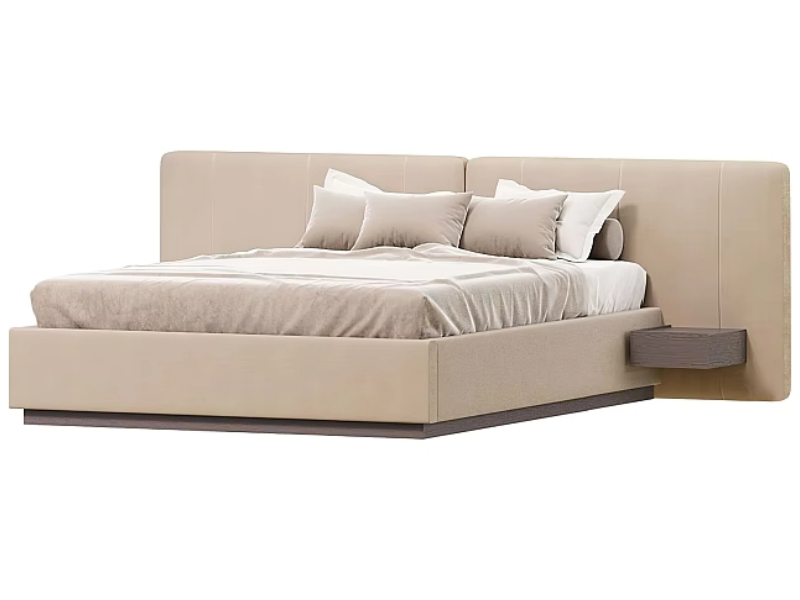 kind size bed frame with headboard