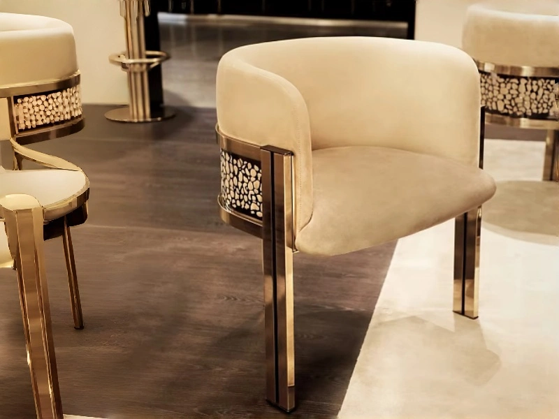 CenSo HOME Upholstered Restaurant Chair for Hotel Dining Spaces